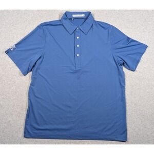 Criquet Men Shirt XL‎ Four Button Polo Performance Athletic Stretch Logo Golf
